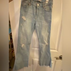 Like new Zara flare jeans size 13-14 kids.